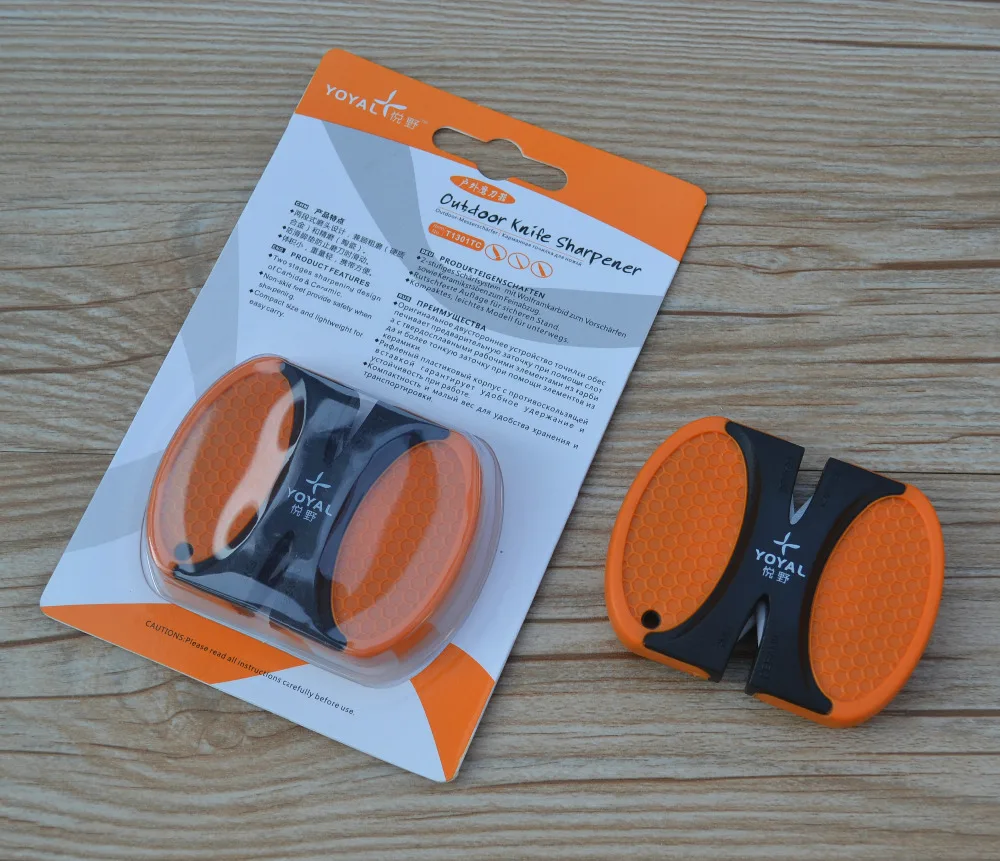TAIDEA YOYAL T1301TC EDC уличная точилка для ножей два этапа карбида и керамической заточки
