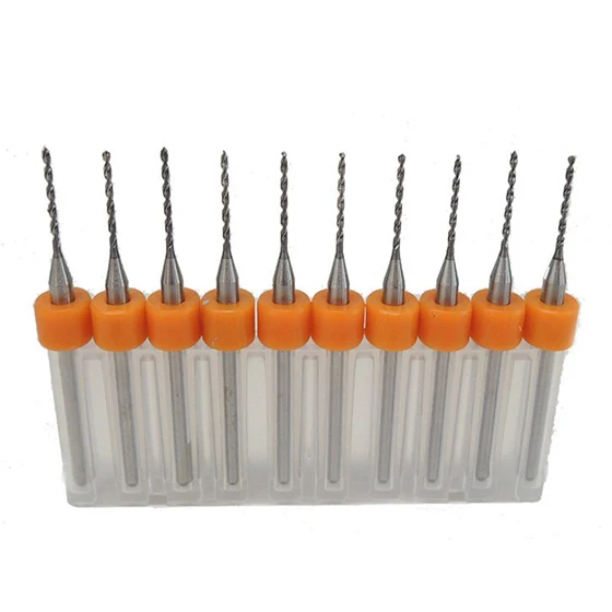 

10pcs/Set 0.8mm High Quality PCB Print Circuit Board Carbide Mini Drill Bits Tool