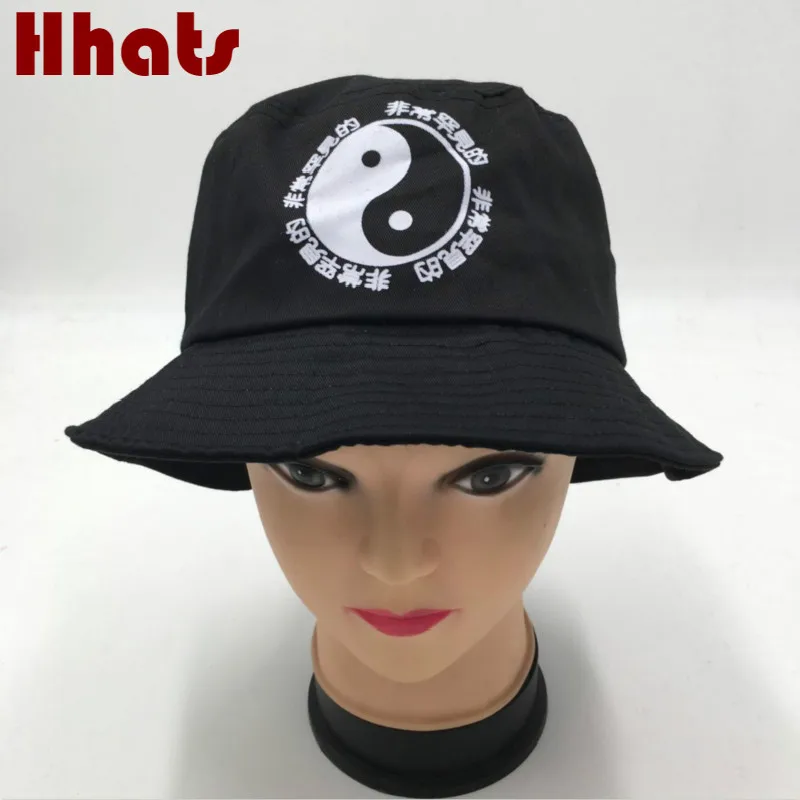 Панама с китайской надписью [который в душе] для женщин и мужчин шляпа от солнца