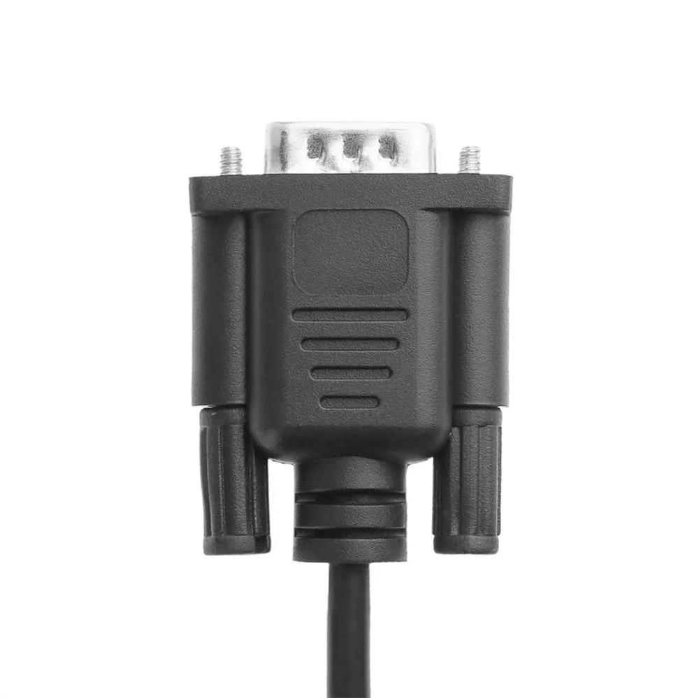 Кабель-переходник с внешней резьбой VGA на RJ45 кабель-удлинитель внутренней