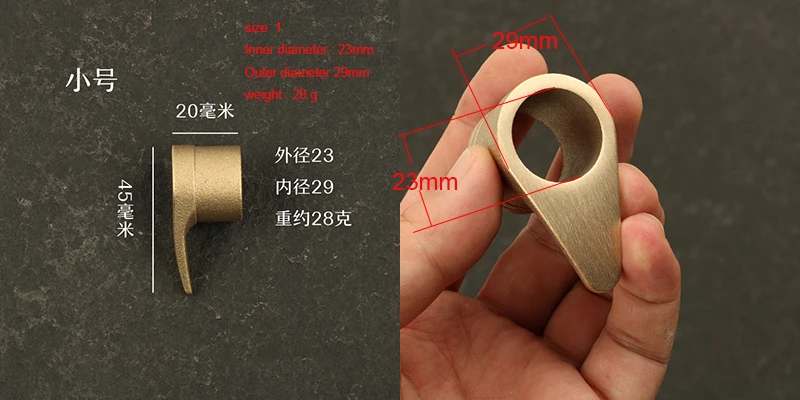 Латунный блок для рукоятки ножа 2 х размеров сделай сам|Ножи| |