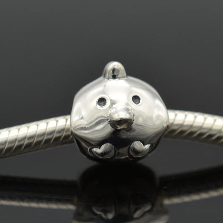 

High Quality 925 Sterling Silver Zodiac Chick Beaded Animal Jewelry Bracelet DIY Bracelet And Ladies Jewelry Bracelet
