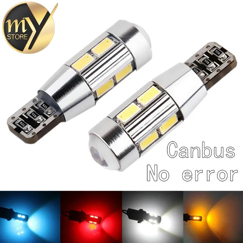 Светодиодсветодиодный сигнальная лампа t10 canbus светодиодная SMD5630 автоиндикатор 168