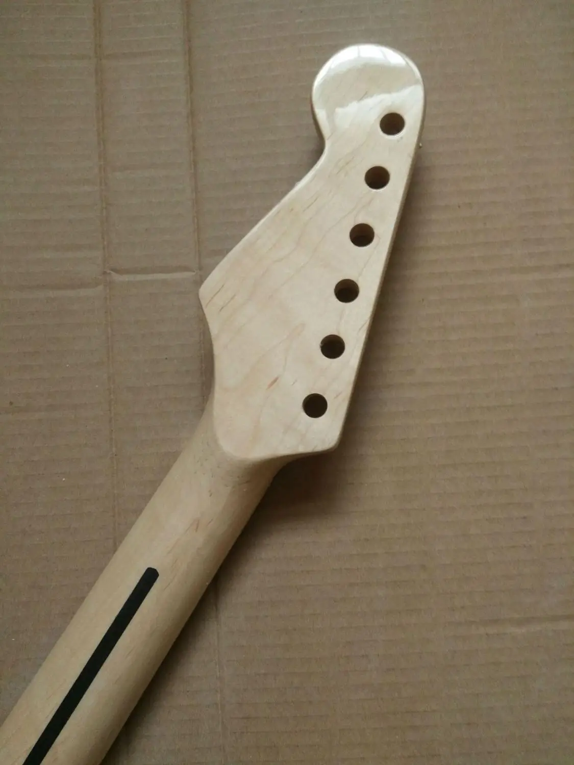 Новый Полный scalloped гитары шеи замена 22 лада клен ST стиль Floyd rose nut|Гитары| |