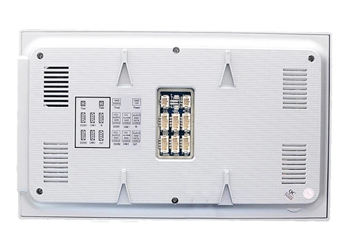 Homefong Video Door Phone Intercom with Record System 7 Inch 4 Indoor Monitors 1 Outdoor Station Color Day/Night  Waterproof