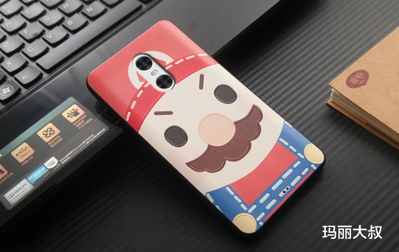 Для Xiaomi чехол для Redmi Pro 5 дюймовый крышка Роскошные Силиконовые 3D рельеф печати