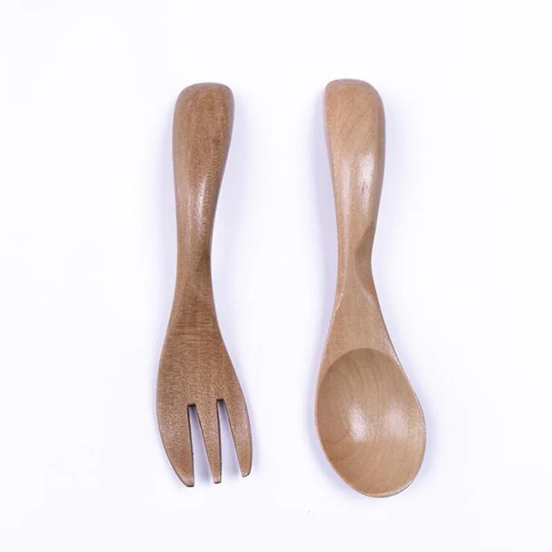 

100sets Japanese Style Kids Dinnerware Set Portable Travel School Children Tableware Picnic Cutlery Set ZA6291