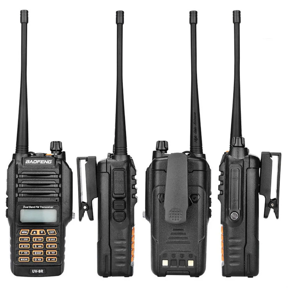 BF UV9R рация XJ 94 Baofeng Водонепроницаемая УФ Двухдиапазонная радио антенна ручной