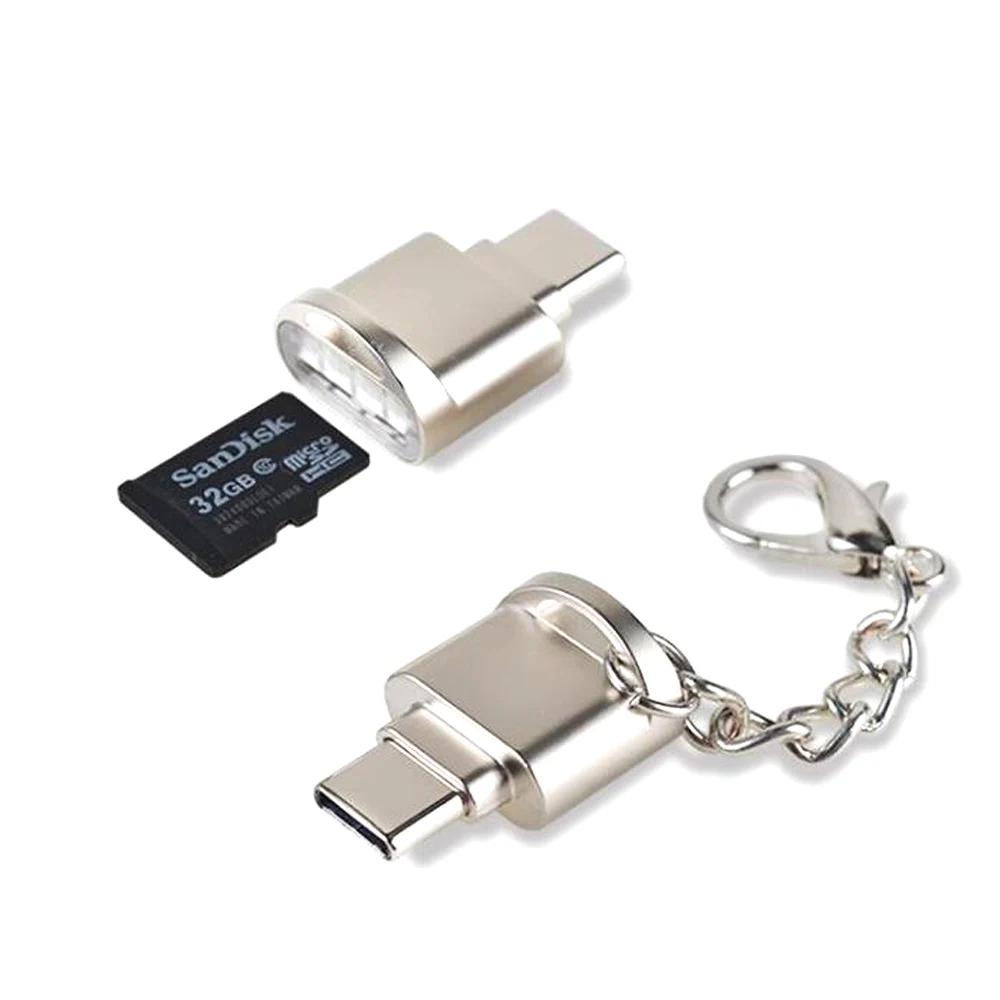 USB 3 1 Type C адаптер для чтения карт памяти Micro SD TF ПК Macbook смартфона|Картридеры| |