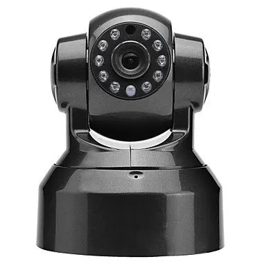 FKH SP-T01WP Wireless Wifi Pan/Tilt IP Camera with Micro SD Slot(IR IR CUT Motion Detection Two Way Audio P2P Black) |