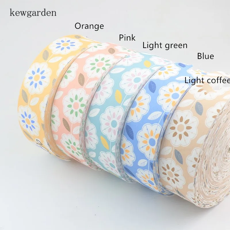 Kewgarden 2 &quot50 мм 1&quot 25 10 цветочный узор ткань для разных видов искусственных