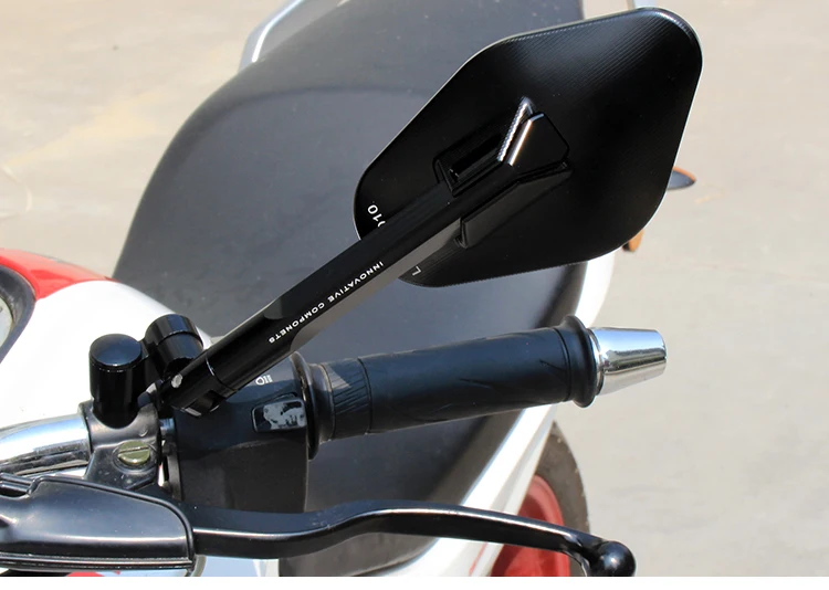 Мотоциклетные алюминиевые боковые зеркала с ЧПУ для мотоциклов скутеров заднего