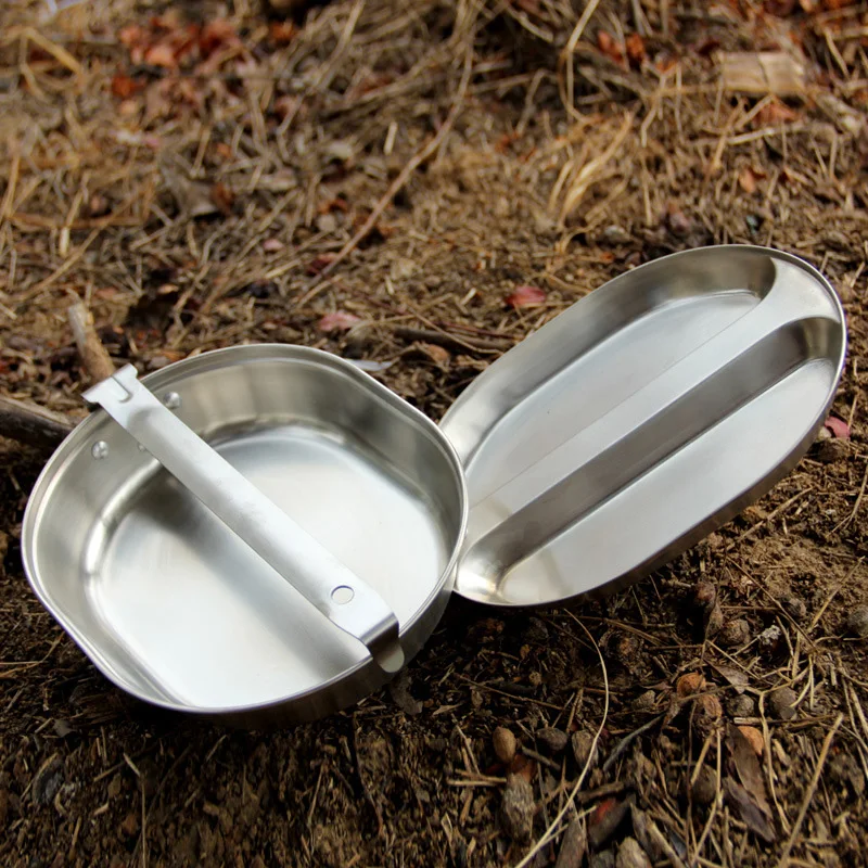 Набор для приготовления пищи на природе из нержавеющей стали пикника столовой