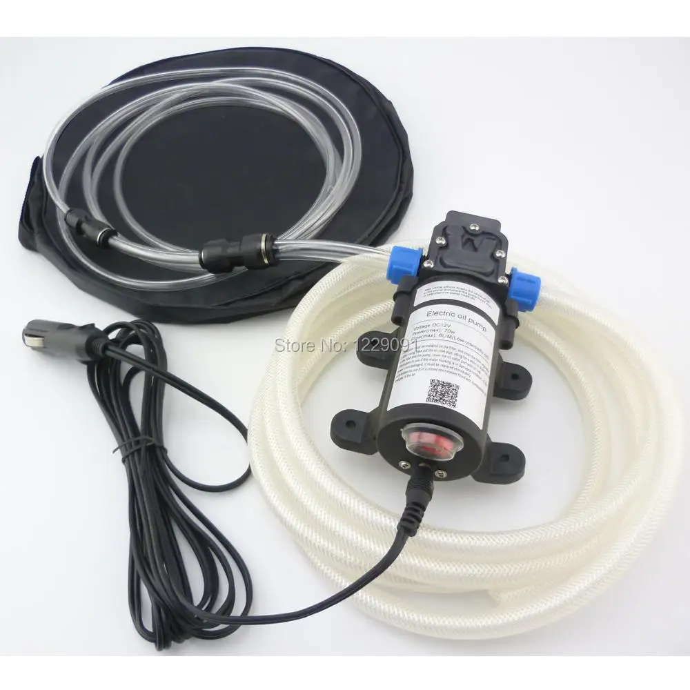 12v 24v 70w самозаполняющийся масляный насос электрический топливный насос для перекачки бензина дизельного масляного насоса