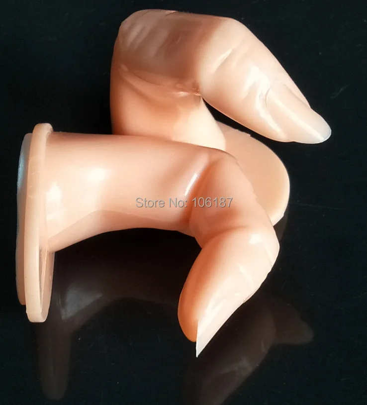 Модные искусственные профессиональные Пальцы для обучения Нейл Арту 10 шт.|professional