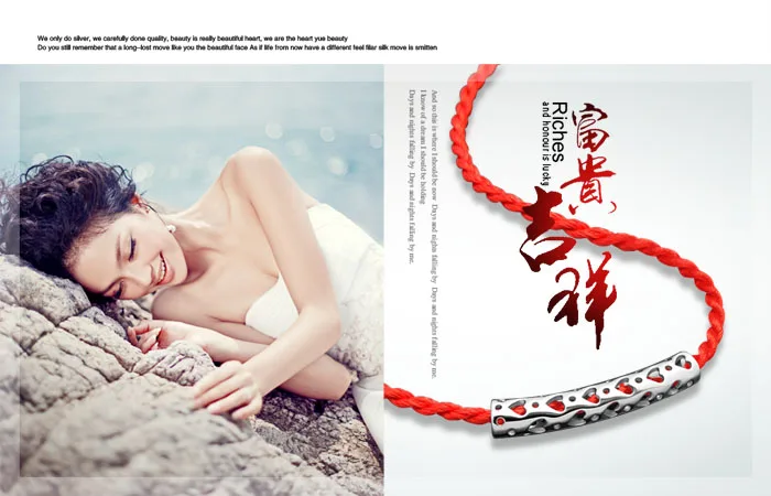 Мужская длинная трубка кулон ожерелье со стильным 925 пробы серебро Простая