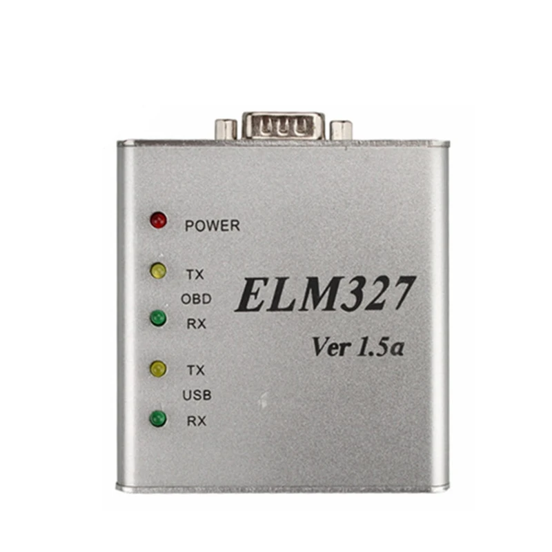 Лучший ELM327 USB металла Алюминий ELM 327 металлический чехол V1.5/V1.5a Поддержка все OBD2