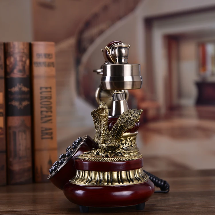 Телефон в Европейском стиле китайский античный телефонный комплект Сельский