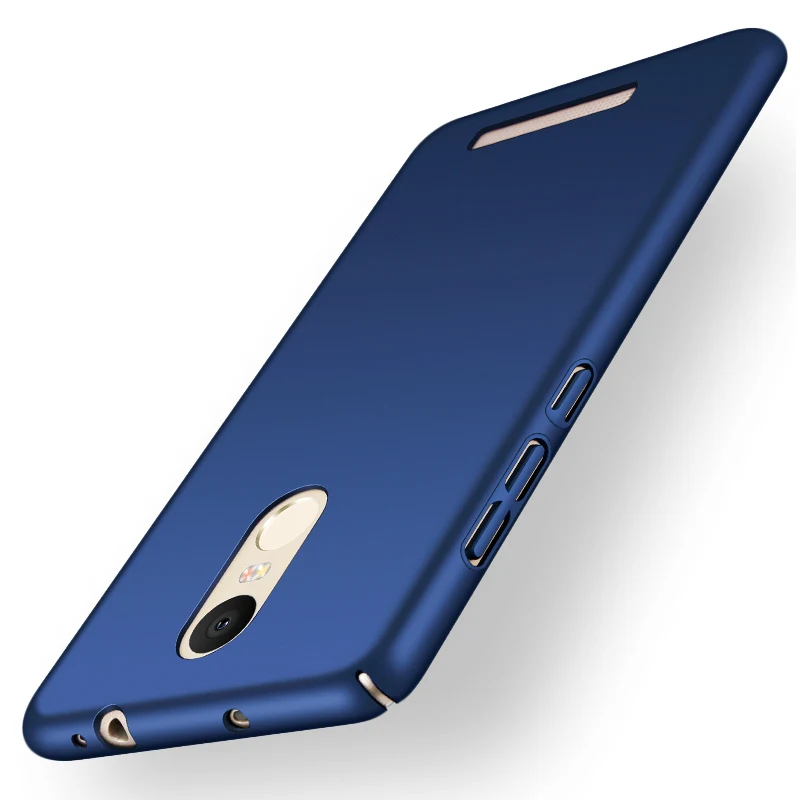 Синий Для Xiao mi Red mi Note 3 Pro Футляр специальная серия 360 тонкий жесткий матовый PC чехол для задней панели телефона для mi Red mi Note3 SE 152 мм - Цвет: Синий