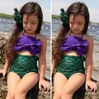 Citgeetлетний купальный костюм русалки для девочек; Купальный костюм принцессы; Комплект купальных костюмов