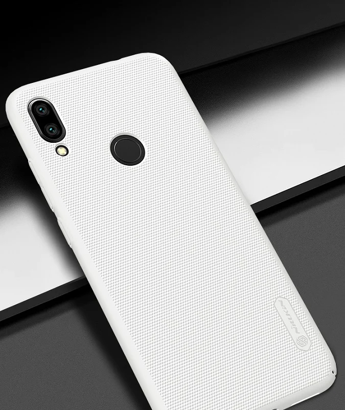 Слоновая кость Чехол для Xiaomi Redmi Note 7 6,3 ''NILLKIN матовый ПК Жесткий Чехол для задней панели для Xiaomi Redmi Note 7 Pro Note7 7S - Цвет: Слоновая кость