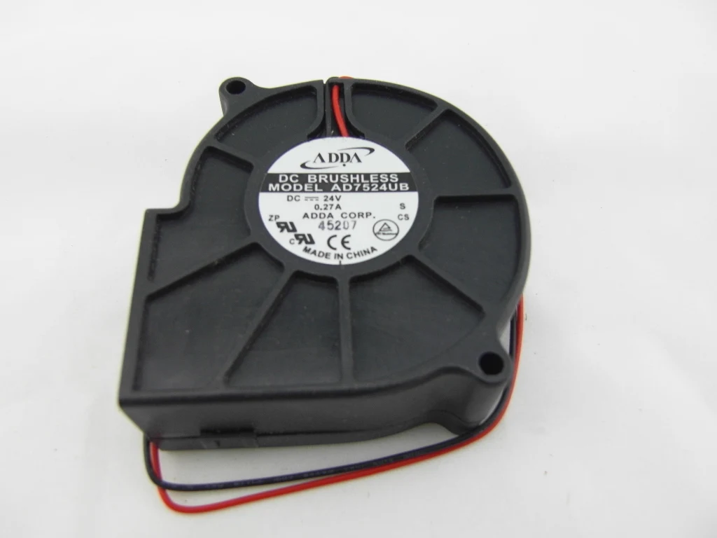 ADDA AD7524UB 75*75*30 мм специальные внутренние подкладки для 7530 7 см 70 DC 24V Вентилятор