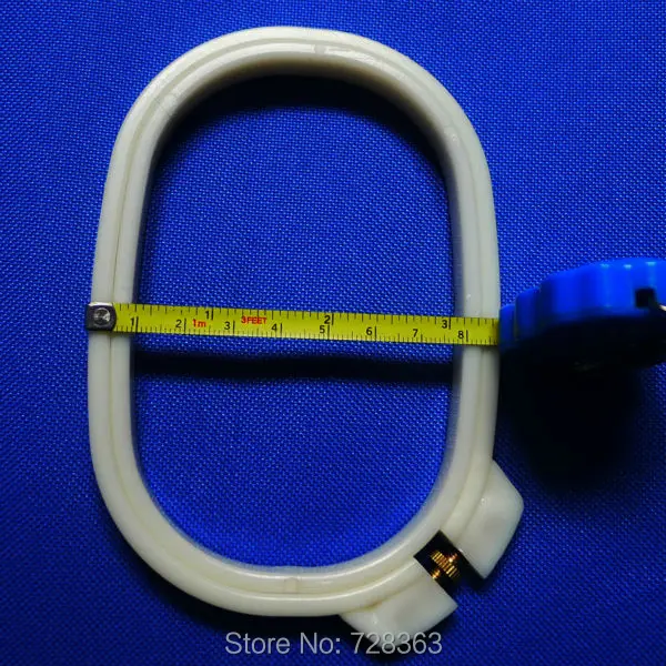 Обруч пластиковый для вышивки крестиком регулируемая квадратная мини-рамка 9 х13