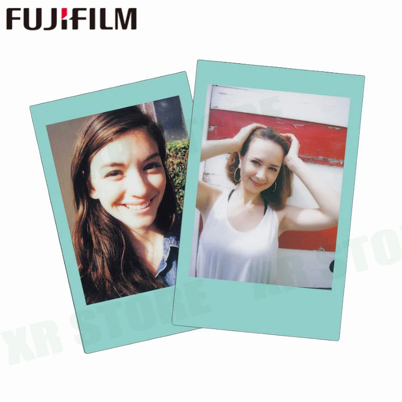 Белая пленка для Fuji Instax Мини 11 8 9 голубое небо мгновенной съемки Фотобумага 10