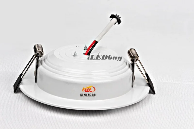 Серебристый/белый корпус встраиваемые светодиодные светильники 10 Вт 15 20 с