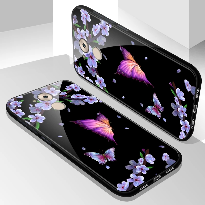 Для huawei Enjoy 6 S Чехол из закаленного стекла+ Защитная пленка из закаленного стекла для huawei Enjoy 6 S 360 Полное покрытие Enjoy6S