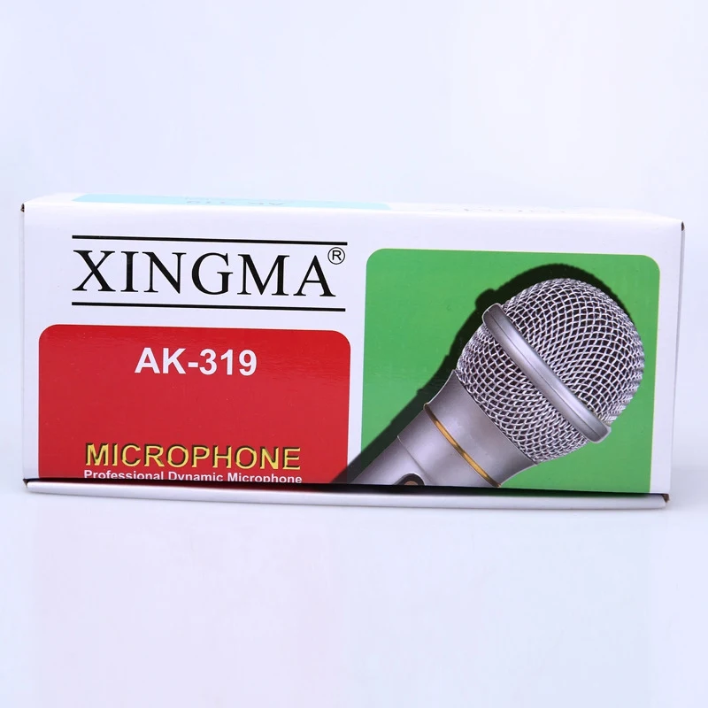 XINGMA AK-319 Проводной динамический микрофон профессиональный караоке ручные