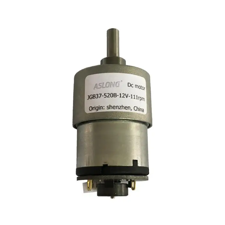 ASLONG JGB37 520 B кодировщик мотор редуктор DC редуктор|encoder gear motor|gear motor dcdc |