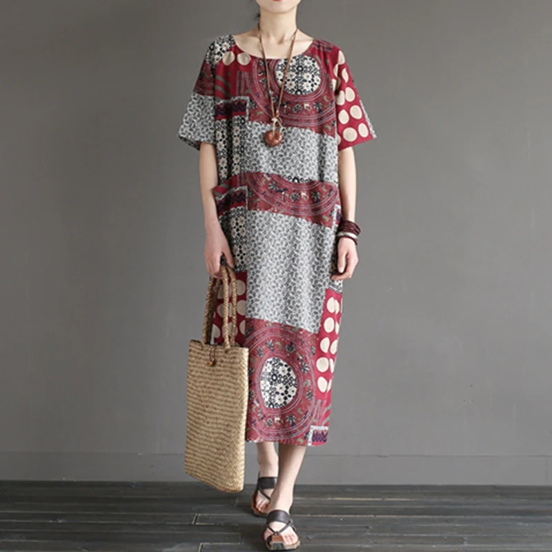 Летняя Новинка 2017 г. оригинальный национальный тренд жидкость лоскутное печати