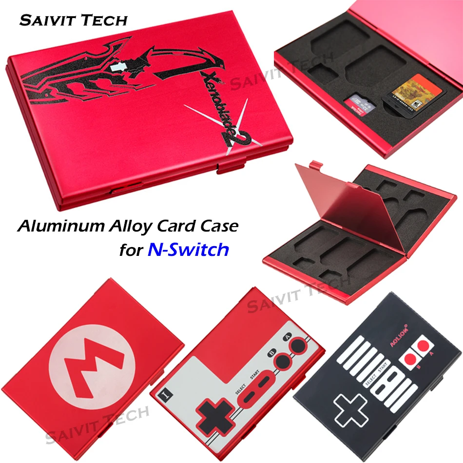 10в1 nintendo s NAND переключатель коробка для карточных игр Micro алюминиевый сплав
