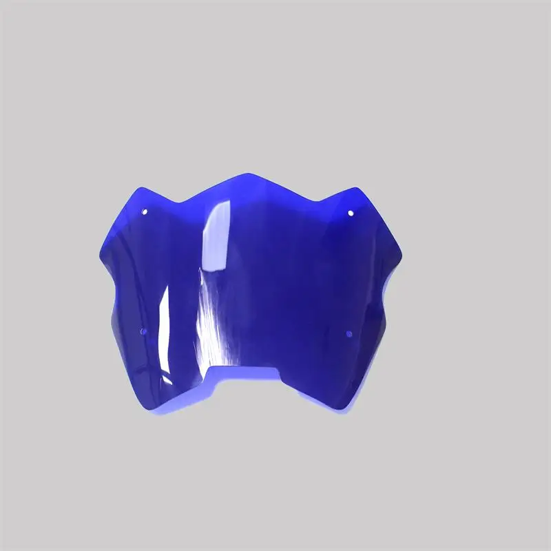 Blue Мотоцикл Запчасти мотоциклов лобовое стекло Viser Козырек спереди Стекло для YAMAHA TMAX530 TMAX 530 - Цвет: Blue