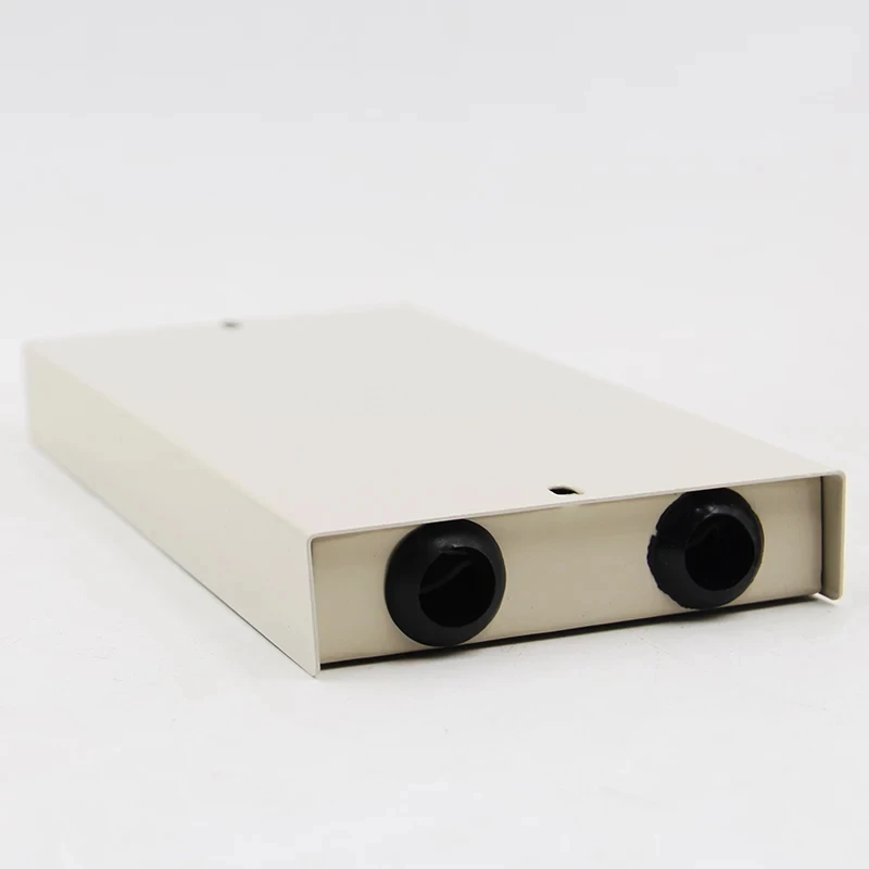 3pcs 8 core ftth box optical fibre distribution cold rolled steel fiber terminal for pigtail out direct Beige thickened | Мобильные