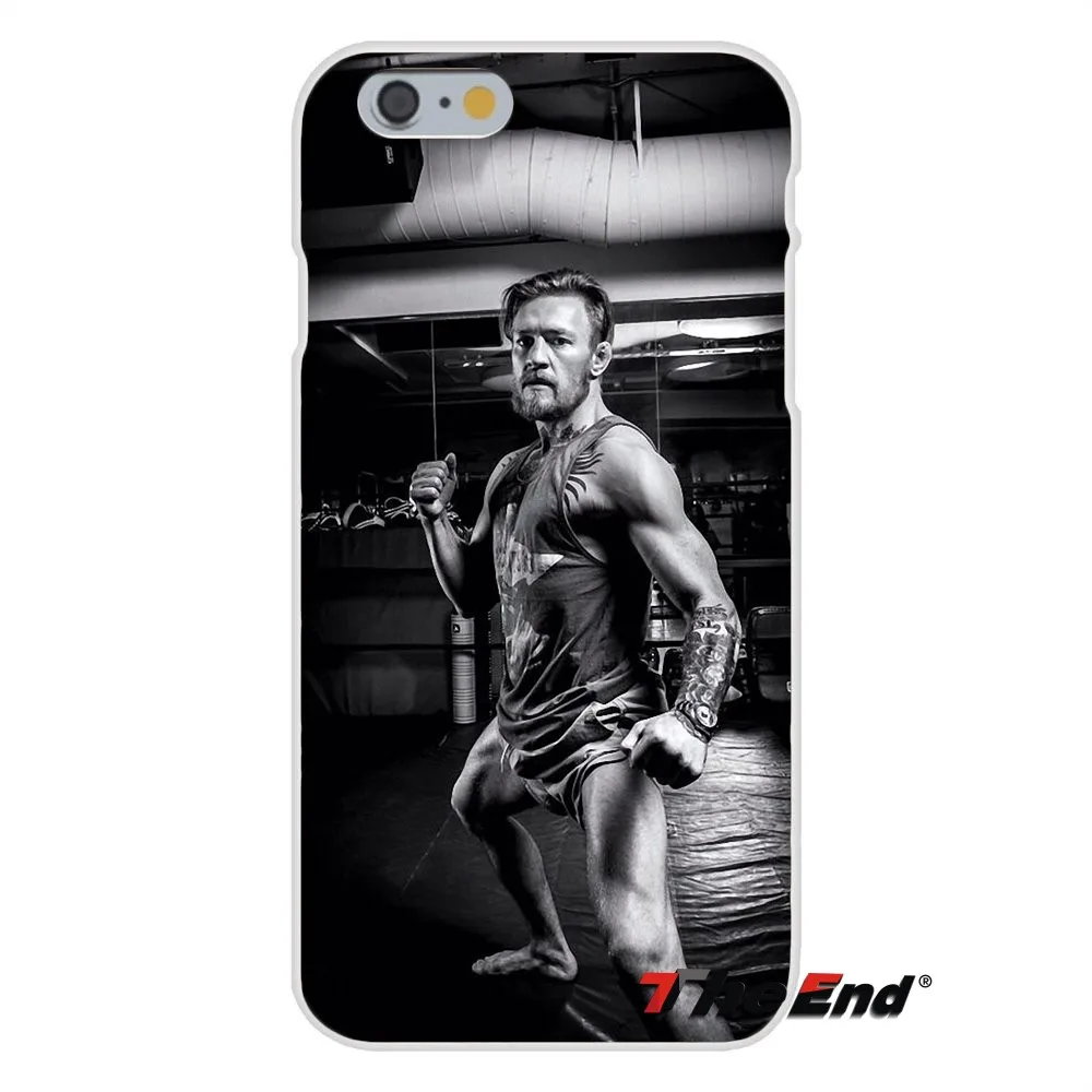 Известный conor mcgregor Модный мягкий силиконовый чехол для iPhone X 4 4S 5 5S 5C SE 6 6S 7 8 Plus Galaxy