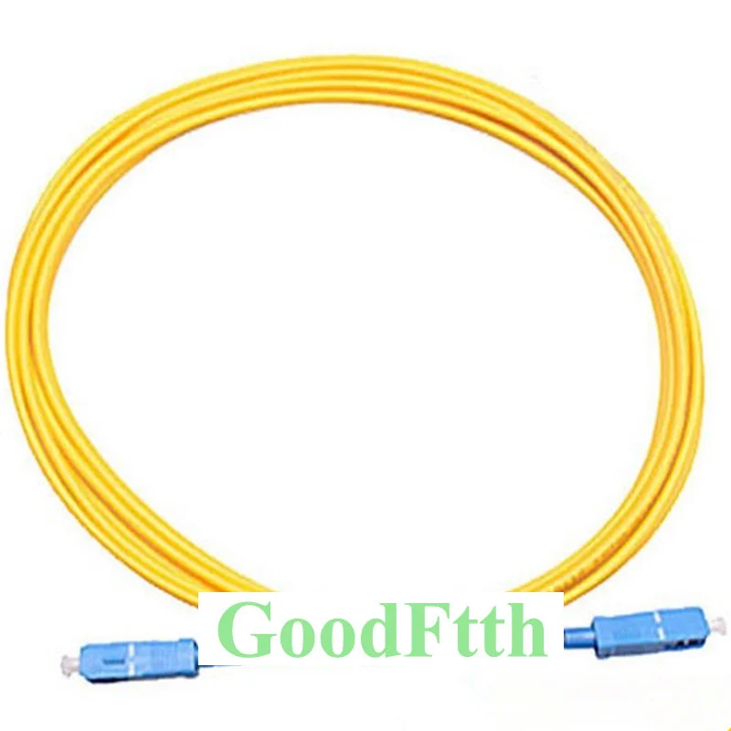 Fiber Patch Cord Patchcord SC-SC UPC NZDSF SM G655 Simplex GoodFtth 1-15m 10pcs/lot