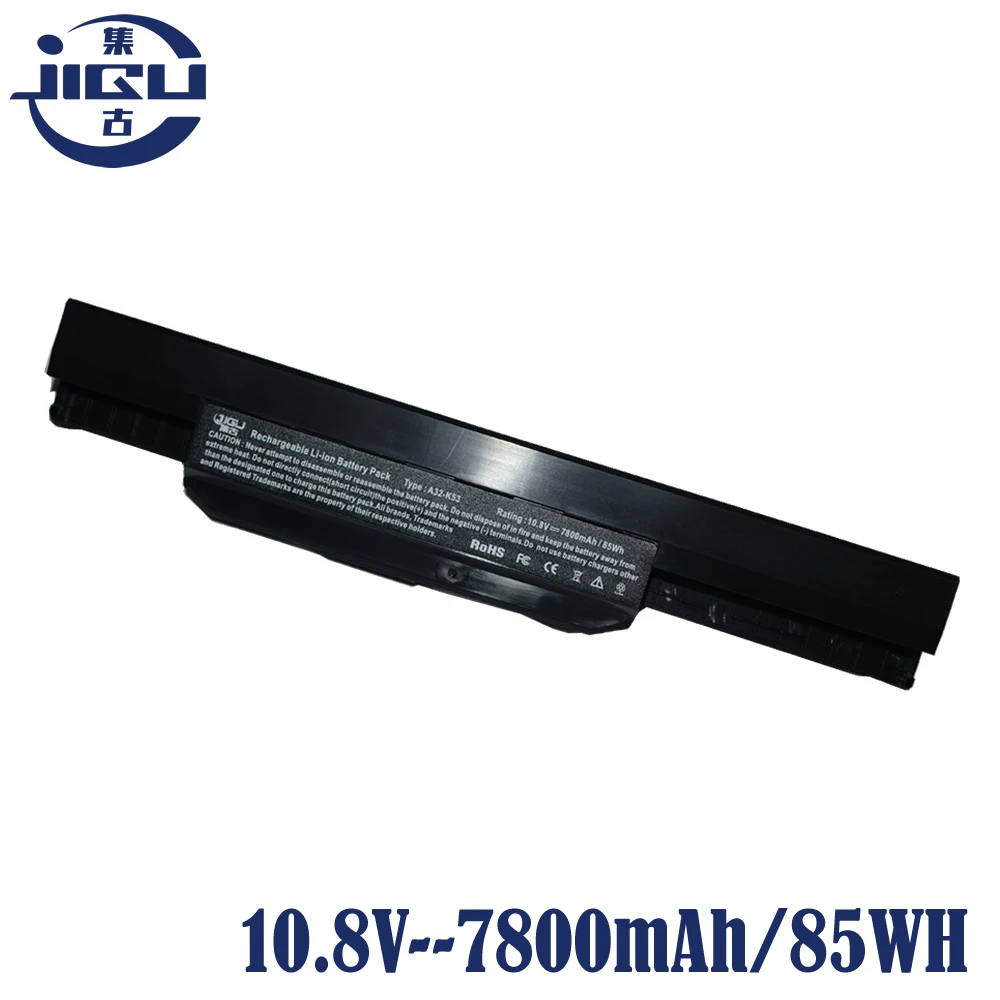 Аккумулятор JIGU 9 ячеек для ноутбука Asus K53S K53 K53E K43E K53T K43S X43E X43S K43T K43U A53E A53S K53S|battery for