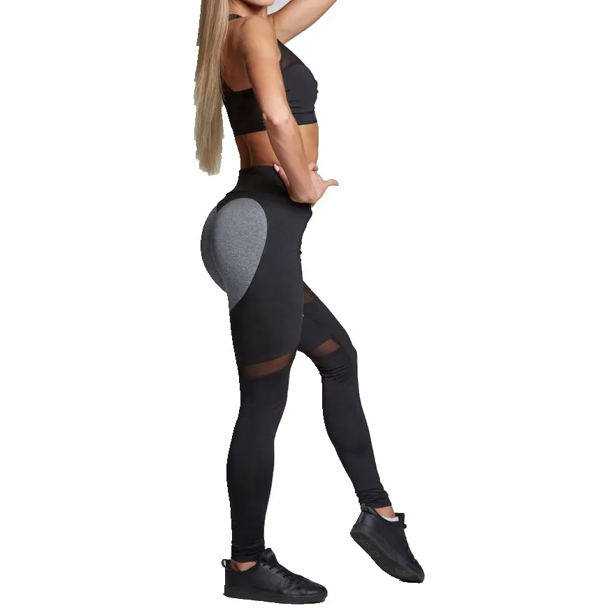 

HOT Women Yo-ga Pants High Waist Elastic Skinny Pants Ladies Causal Trousers