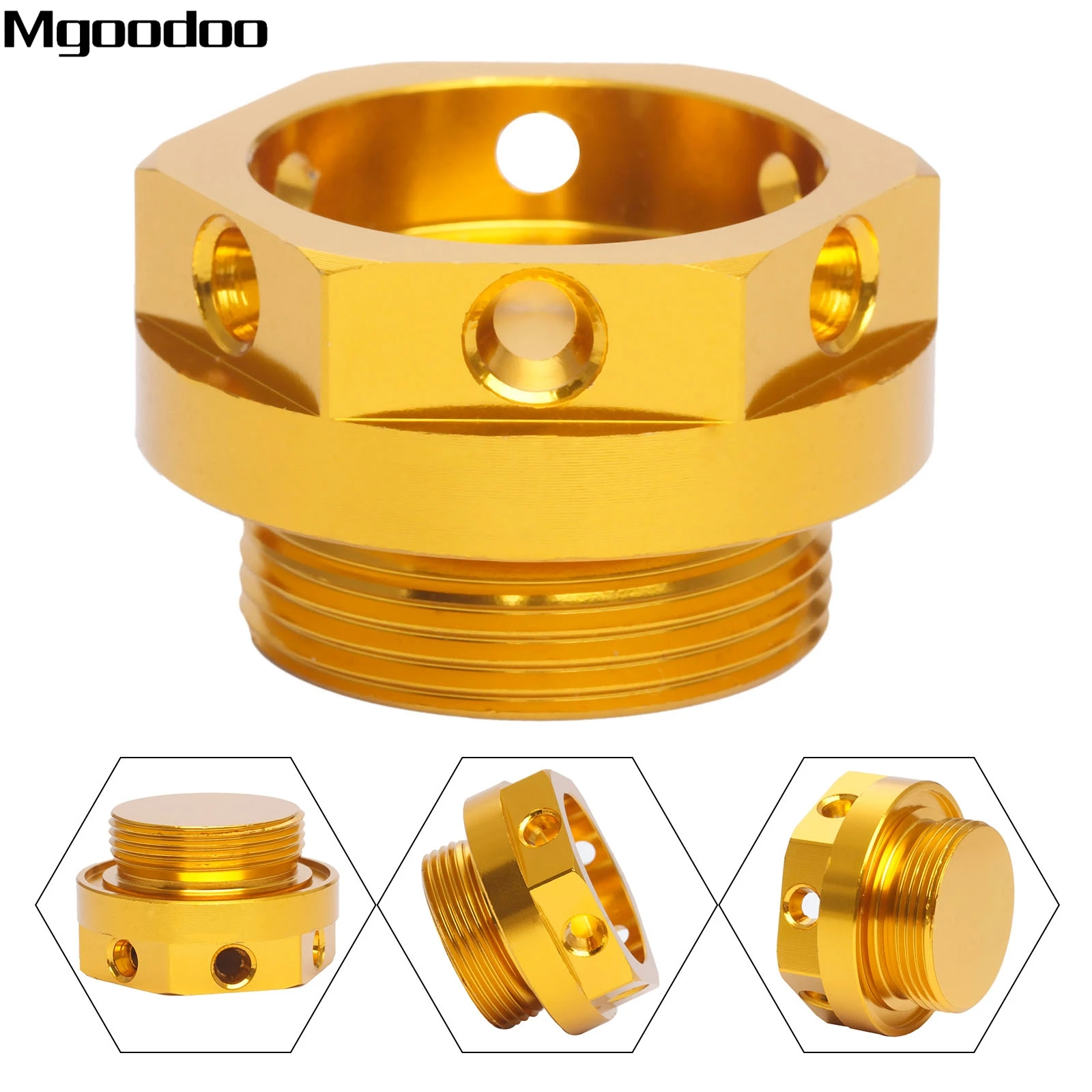 Алюминиевая крышка для наполнителя масла двигателя мотоцикла Mgoodoo CNC масляного
