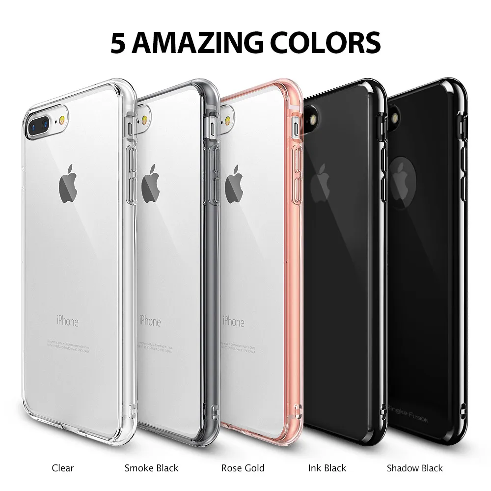Чехол Ringke Fusion для iphone 8 чехол и SE2 прозрачная задняя крышка из поликарбоната