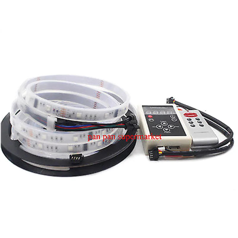 5 м RGB Мечта Волшебная Светодиодная лента DC12V 6803 IC IP67 водонепроницаемая