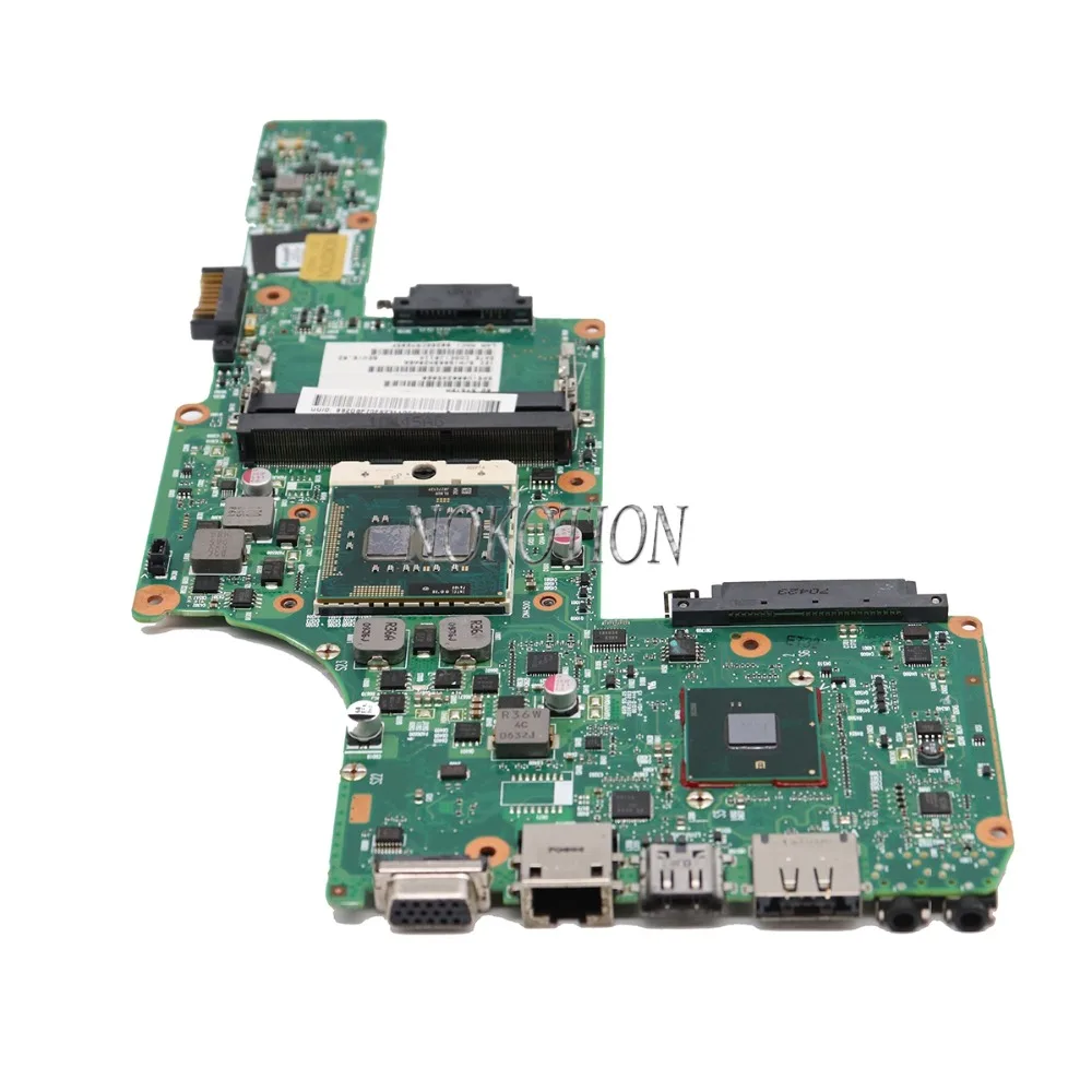 Оригинальная материнская плата для ноутбука TOSHIBA Satellite L630 L635 V000245060 V000245100 1310A2338409 6050A2338402 Intel HM55 GMA HD основная плата