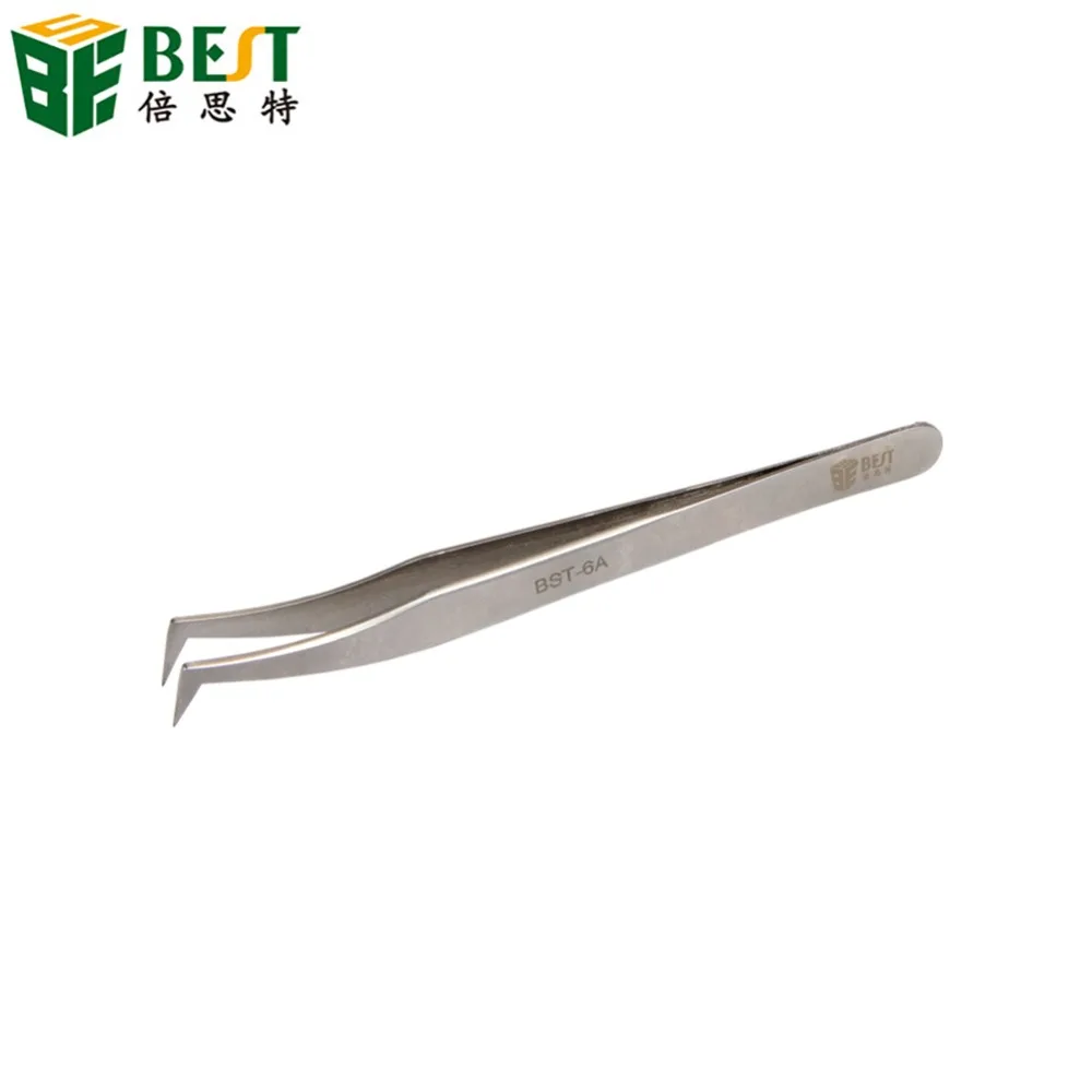 Антистатические пинцеты для наращивания ресниц из нержавеющей стали с