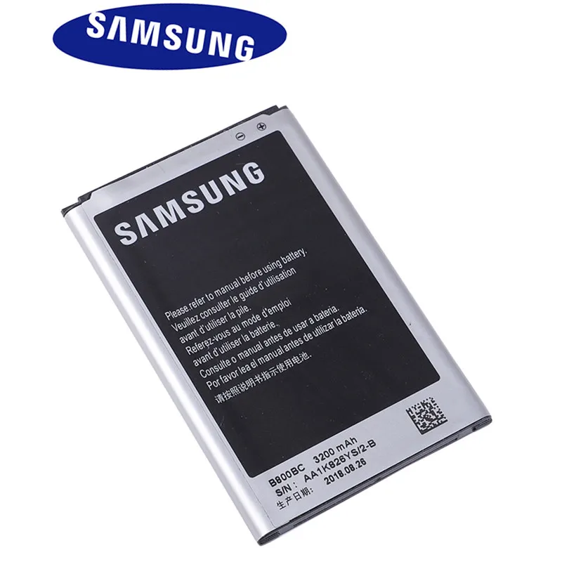 Samsung B800BE для samsung Galaxy Note 3 N900 N9002 N9005 N9006 N9008 B800BC с NFC 3200 мАч Сменный аккумулятор для телефона