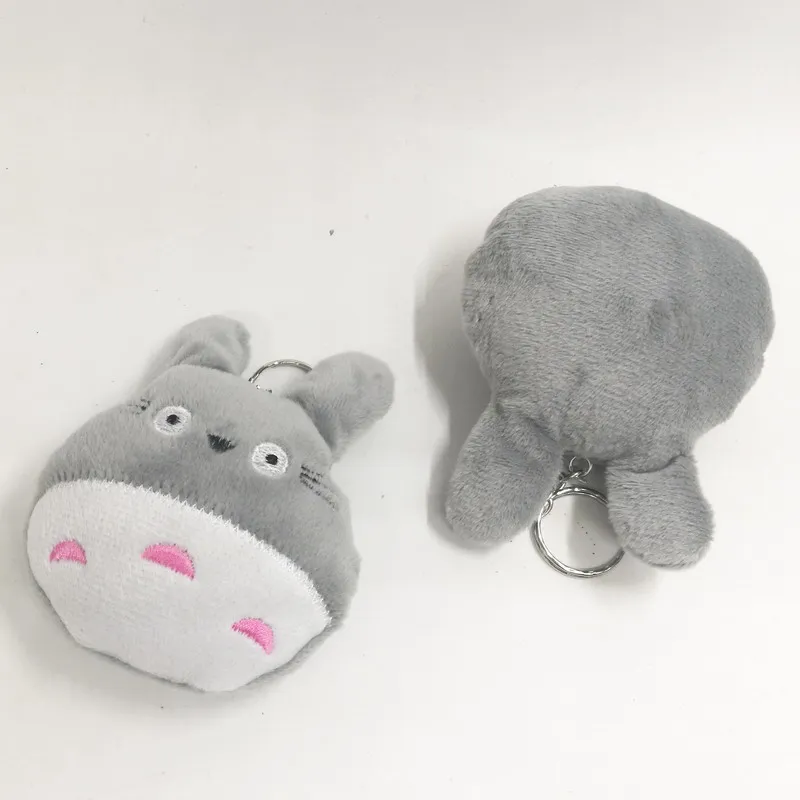 24pcs 9cm Mini my neighbor Blue totoro plush keychain toy New kawaii Japanese anime umbrella stuffed cat doll | Игрушки и хобби