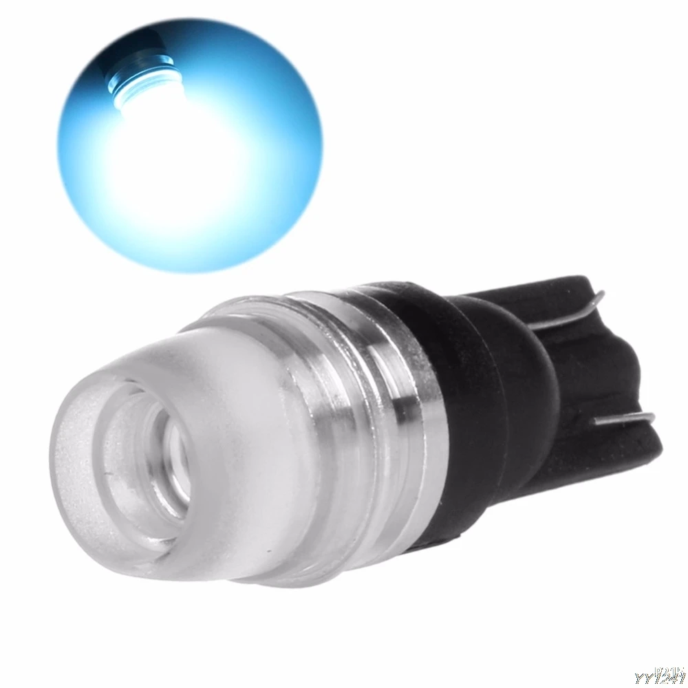 Автостайлинг T10 5630 192 168 194 2LED клиновидные вогнутые линзы для салона Ледяные