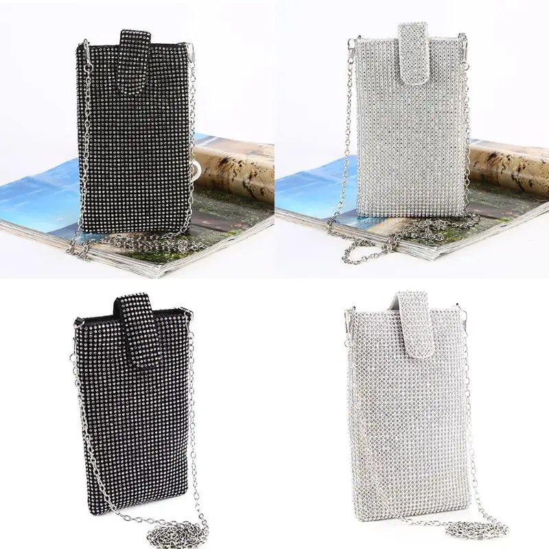 

Fashion New Women Girls Mini Evening Handbag Clutch Purs Lady Casual Small Shoulder Crossbody Bag Cell Phone Pouch Purse Wallet