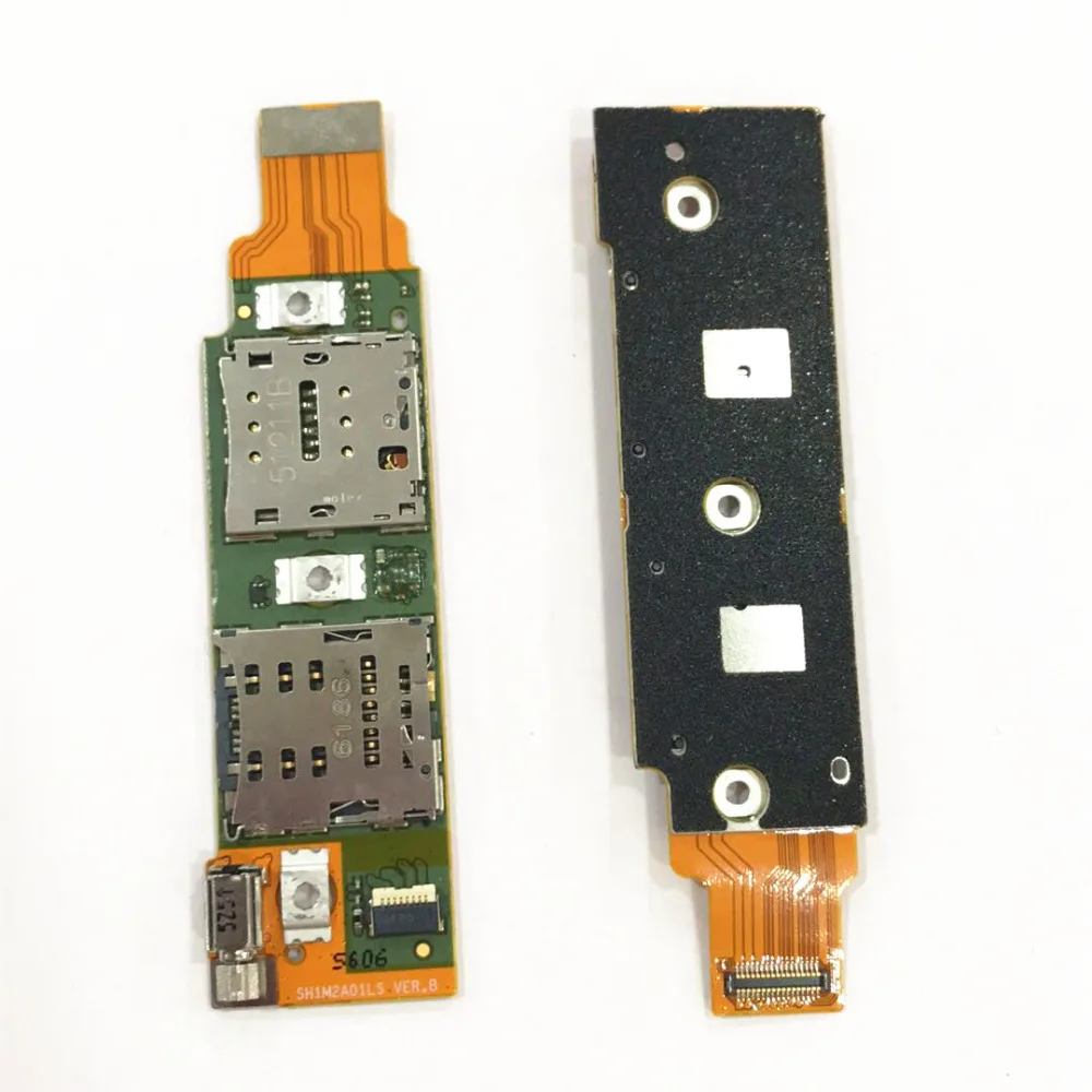 

For Huawei MediaPad M2-A01W A01L 10.1inch M2 Sim FPC With Vibrator M2 Sim Card Slot Flex Cable High Quality Tested